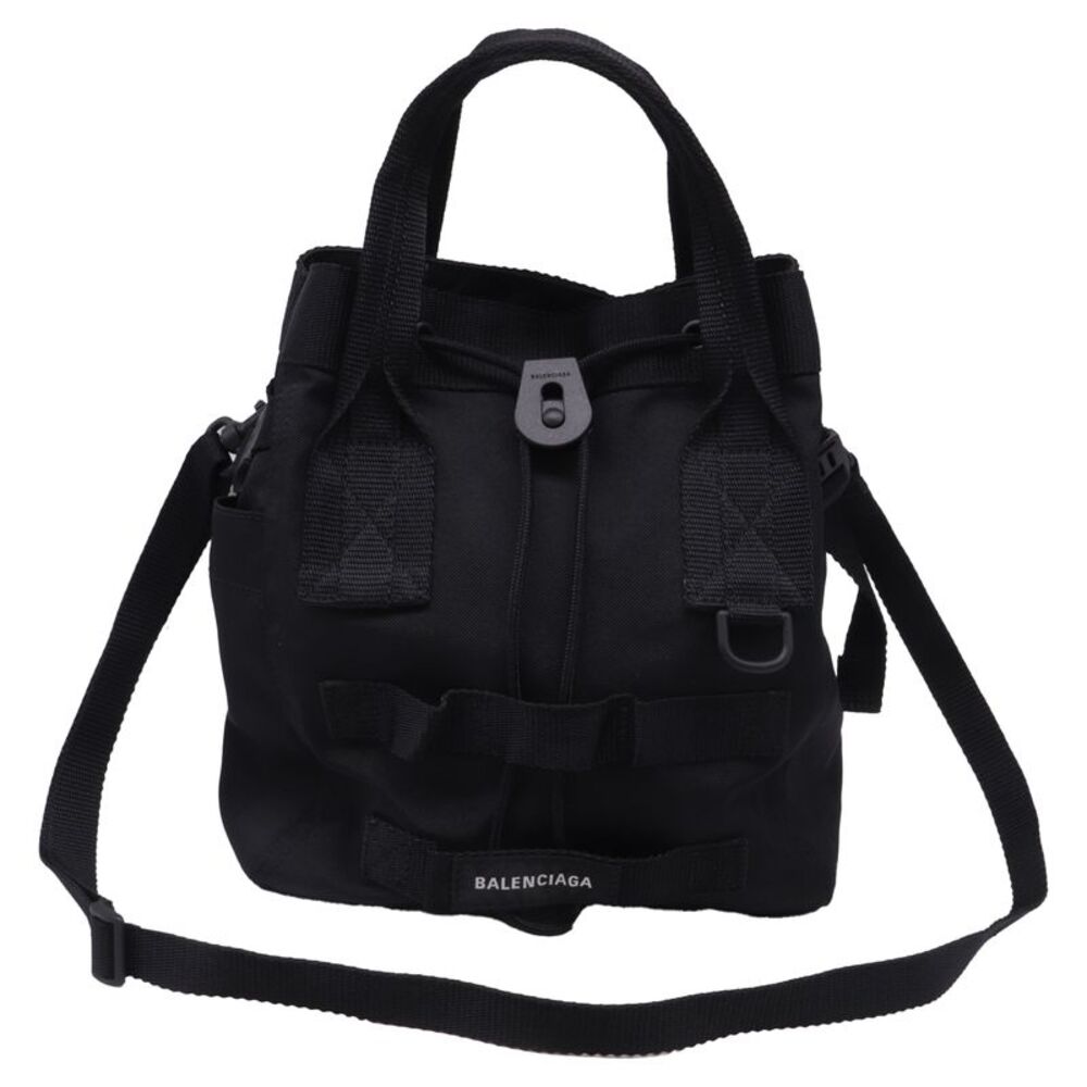 Balenciaga Small Army Tote Bag in Black Polyamide